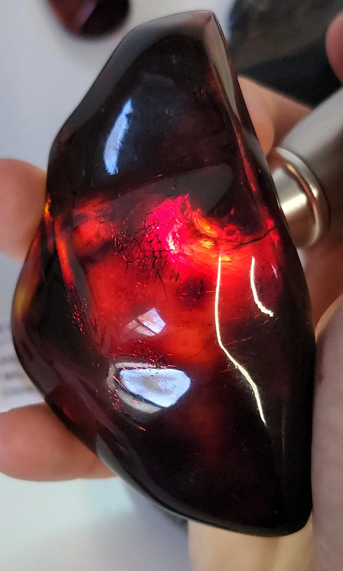 Large AAA piece of Red Mexican Amber