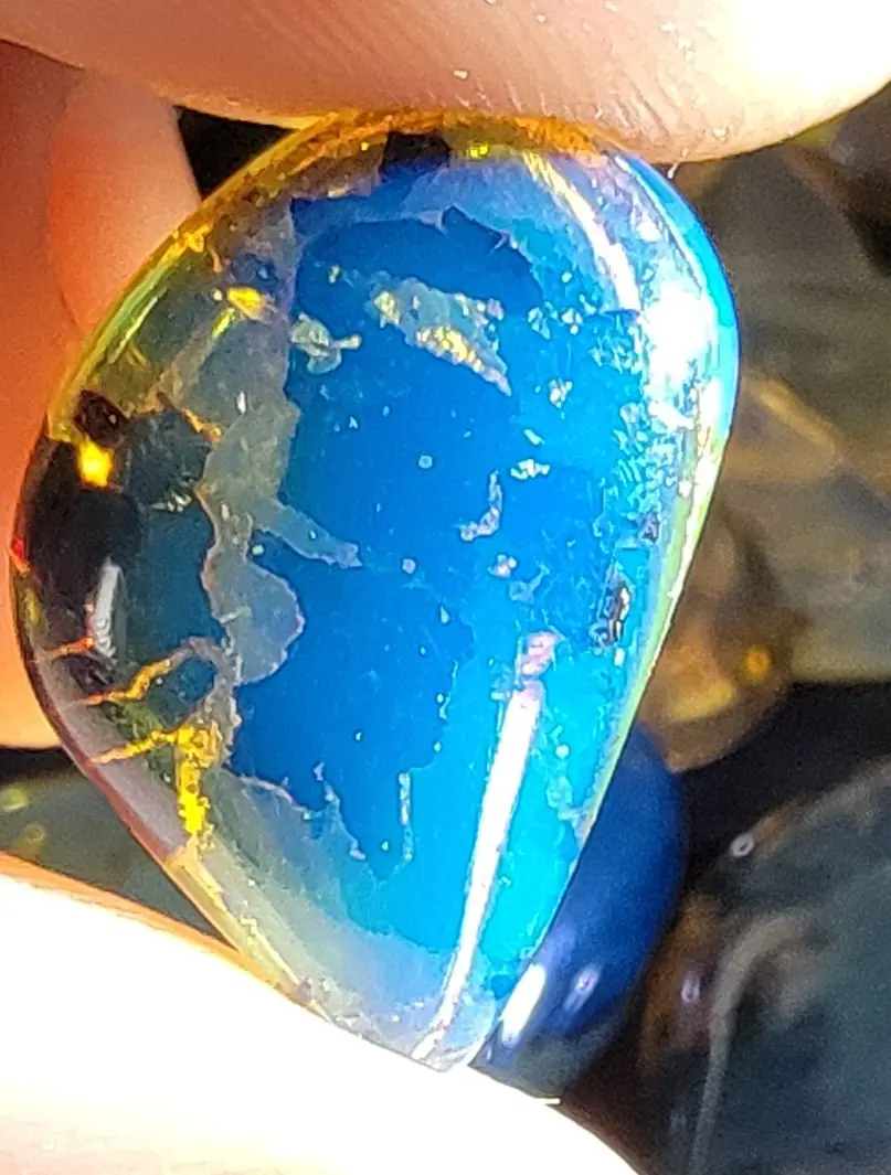 AAA Blue Dominican Amber