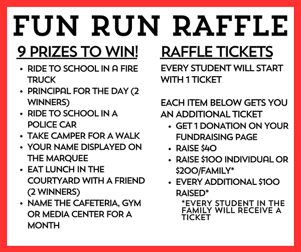 Running A Raffle Fun Run | Eastover Eagles PTO