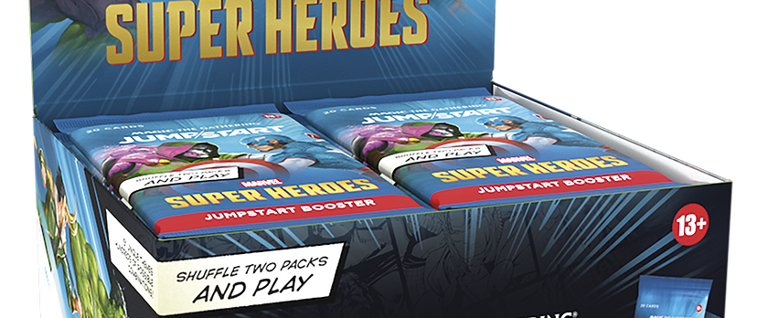 Pre-Order Magic The Gathering Marvel Super Heroes Jumpstart Display