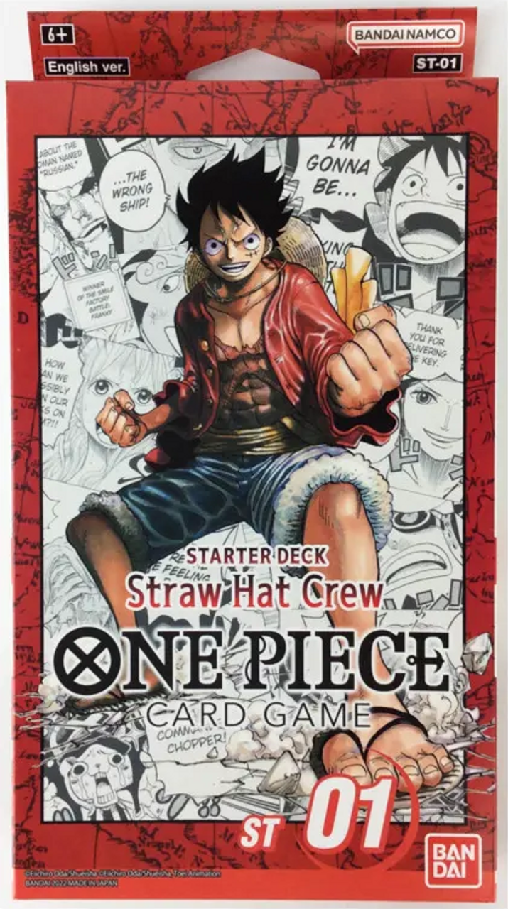 One Piece TCG Straw Hat Starter Deck [ST01] The Game Store