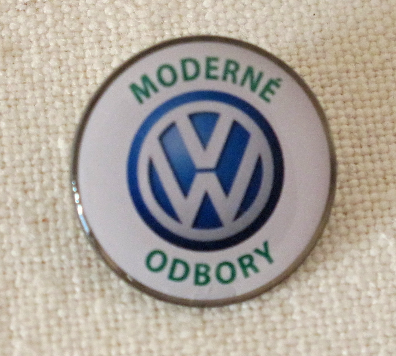 Metal pin printed with resin