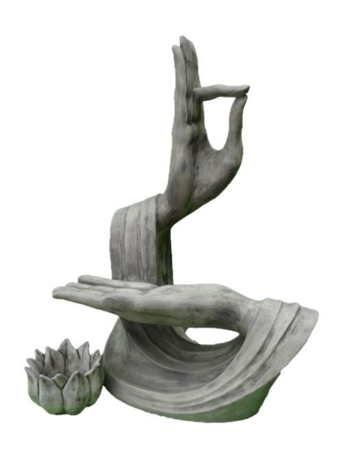 Betonguss; Betonfigur; Steinskulptur; Gartendeko; Gartenfigur; Hände; Seligkeit; gross; Steinguss; Antik; Vidroflor