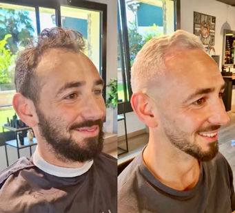 Coiffure couleur homme CB by jenny