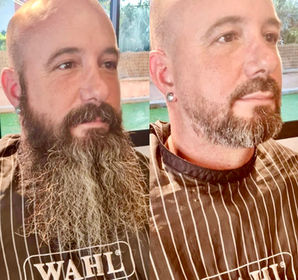 Barbier rasage tracage barbe CB by jenny
