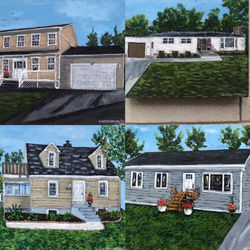 acrylic, textured, painting, colour