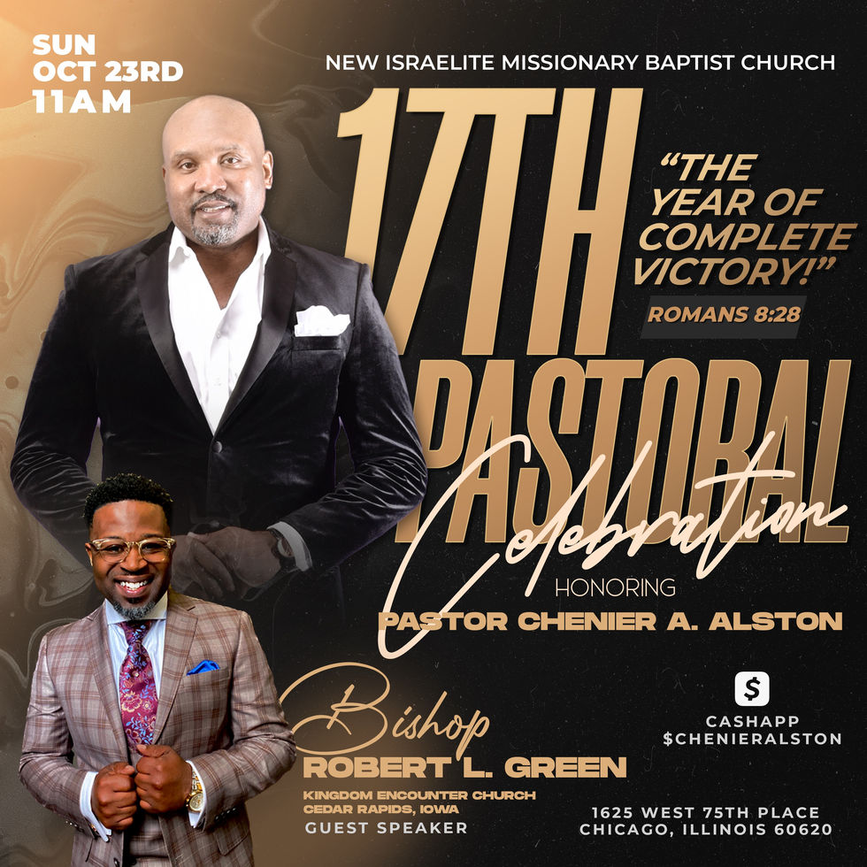 Pastoral Appreciation Pastor Alston 2022