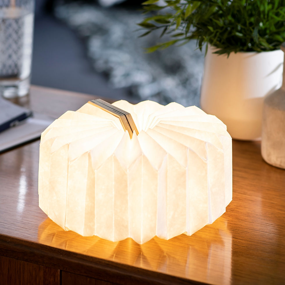 Gingk Smart Accordion Lamp at Evonestic.