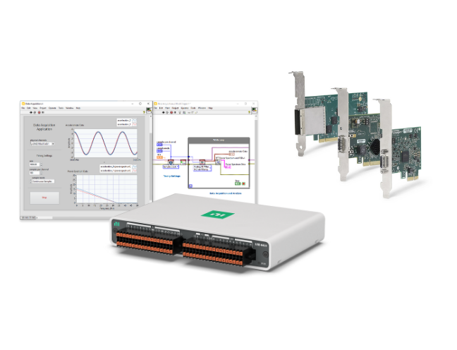 DAQ for desktop, featuring USB-C, PCIe, Ethernet form factors