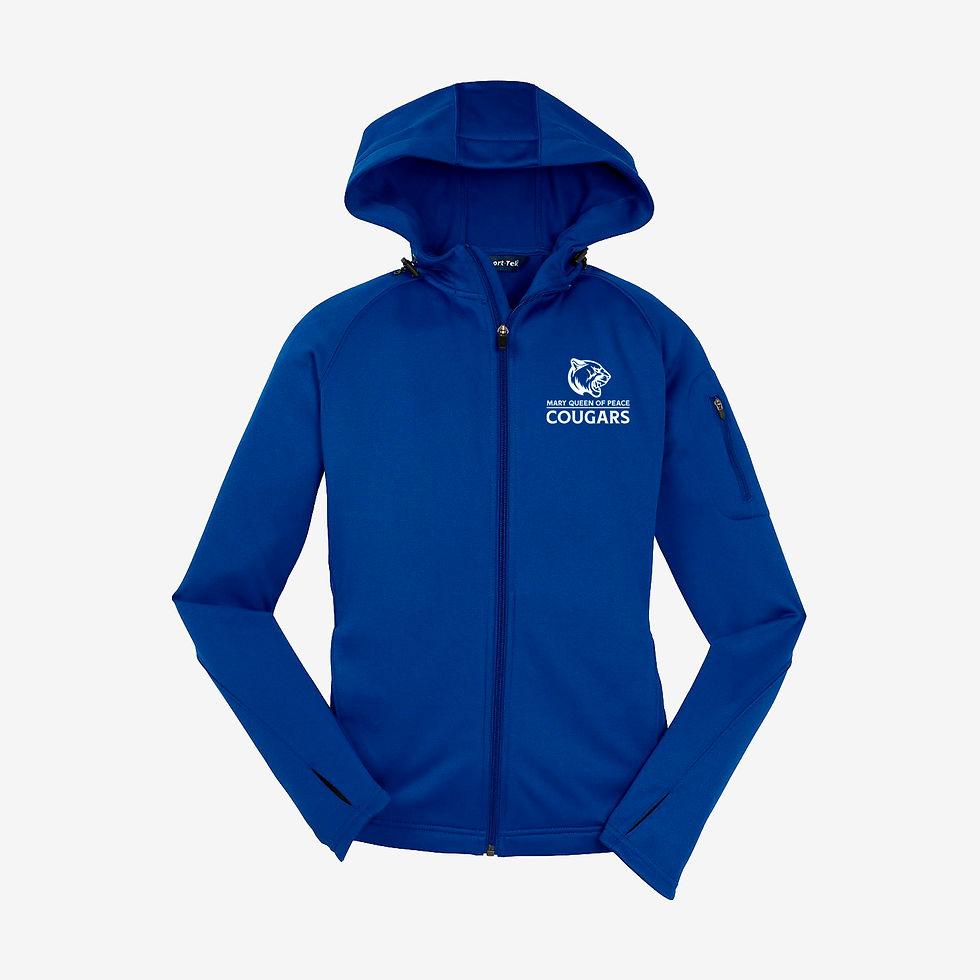 Thumbnail: Ladies Tech Fleece Full-Zip Hooded Jacket