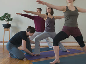 Deine beste Yogalehrerin oder Yogalehrer.