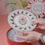 Thumbnail: flowery set of four dessert plates from easy life boutique