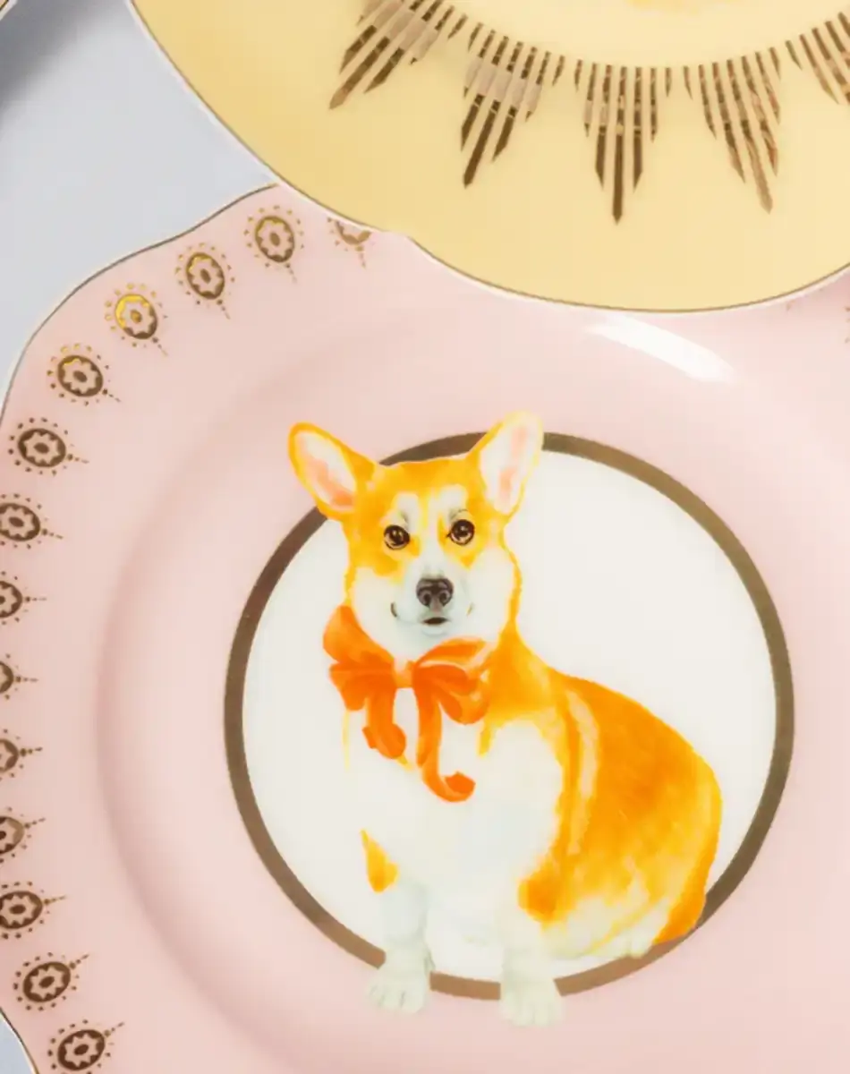 Thumbnail: best of british tea plates from yvonne ellen
