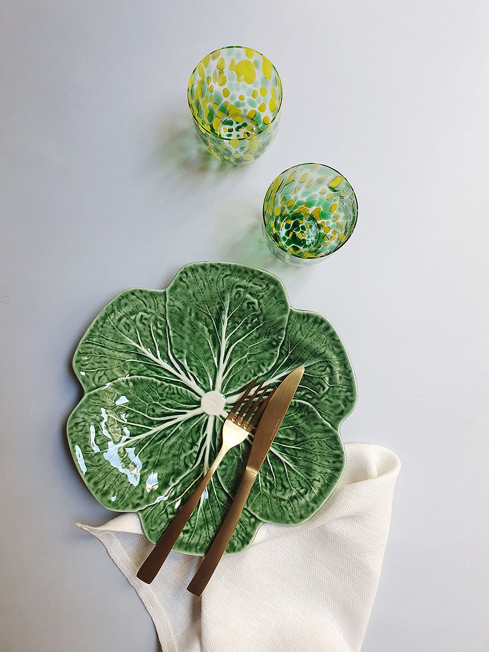 Cabbage Dinner Plate 26 cm from Bordallo Pinheiro