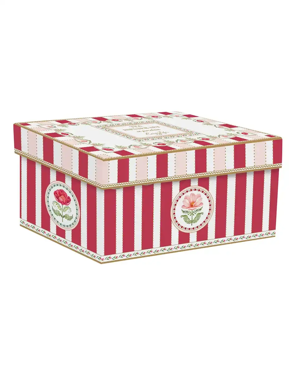 Thumbnail: Flowery Teapot with two cups in a gift box