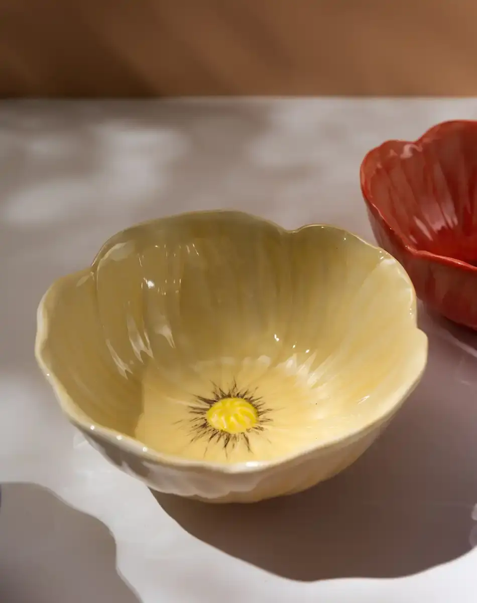 Thumbnail: bowl poppy beige by byon