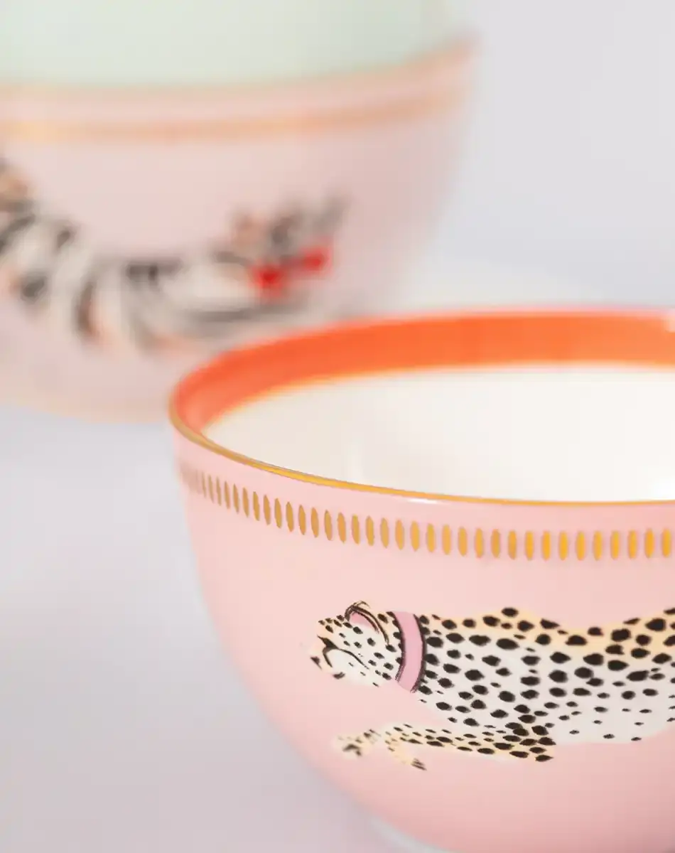 Thumbnail: animal cereal bowls 12 cm set of 4 from yvonne ellen