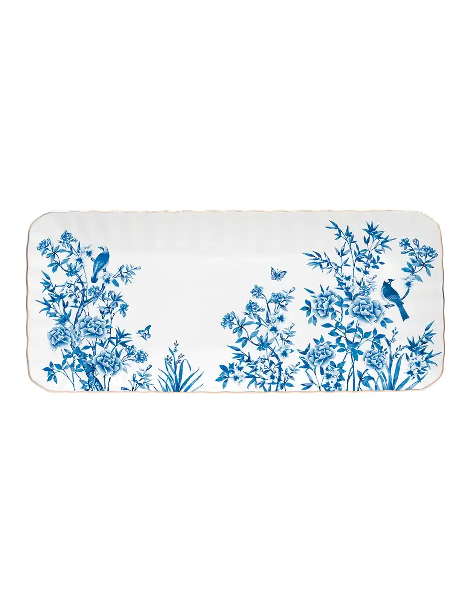 Serving Platter 36 cm Paradise Garden in a box