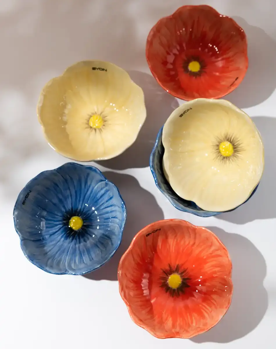 Thumbnail: bowl poppy beige by byon
