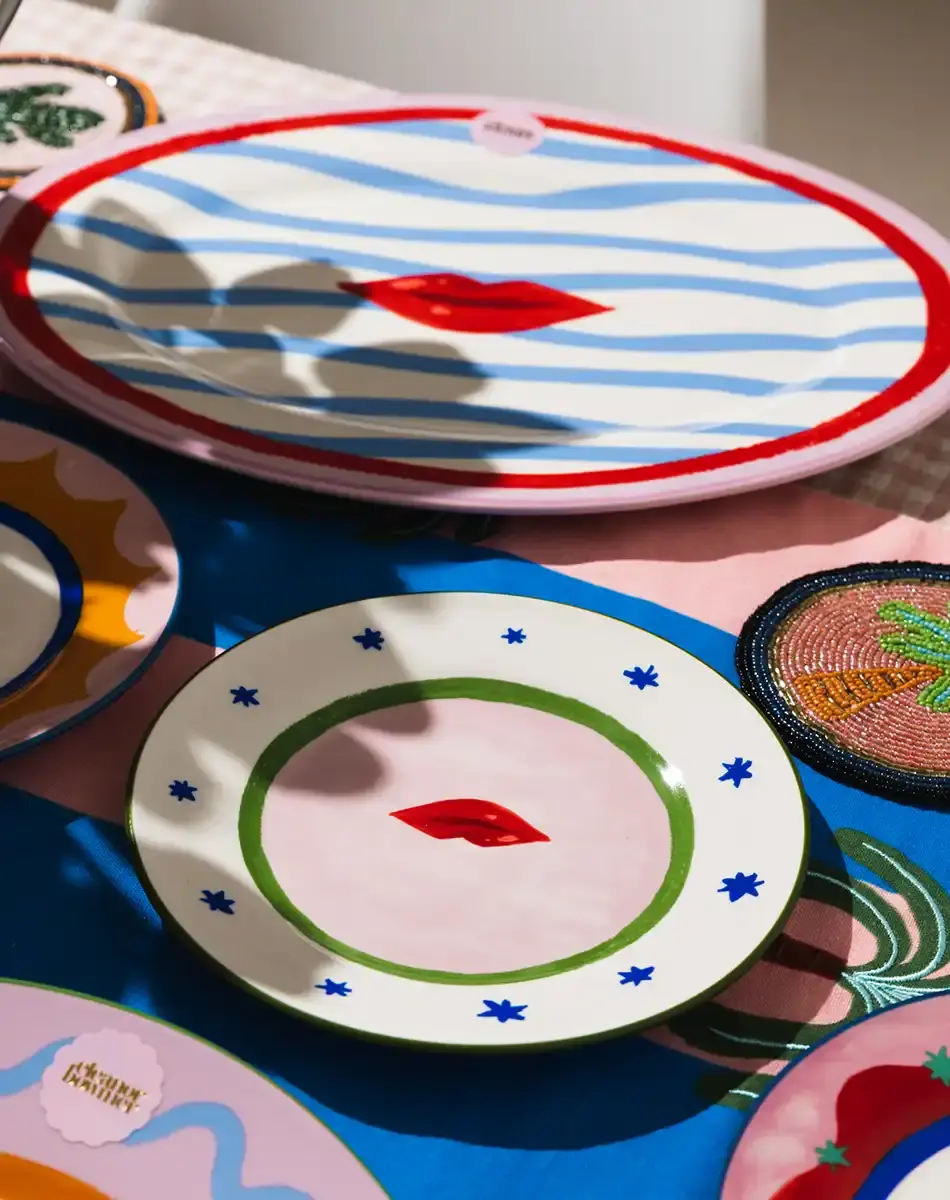 Thumbnail: Electric Coast Lips Serve platter from Eleanor Bowmer