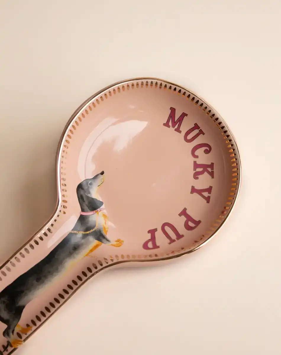 Thumbnail: doggie spoon rest from Yvonne Ellen