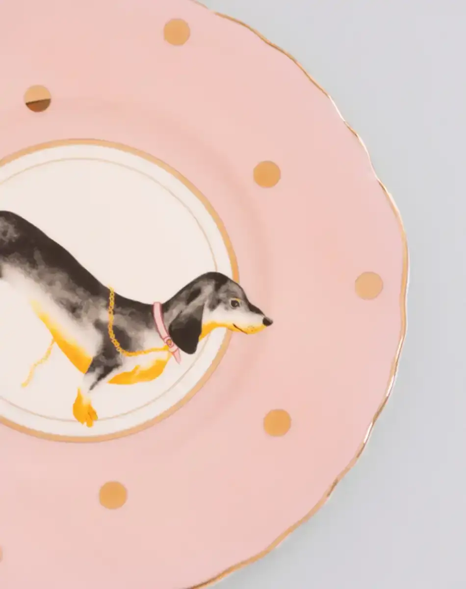 Thumbnail: doggie sandwich plate 23 cm from yvonne ellen