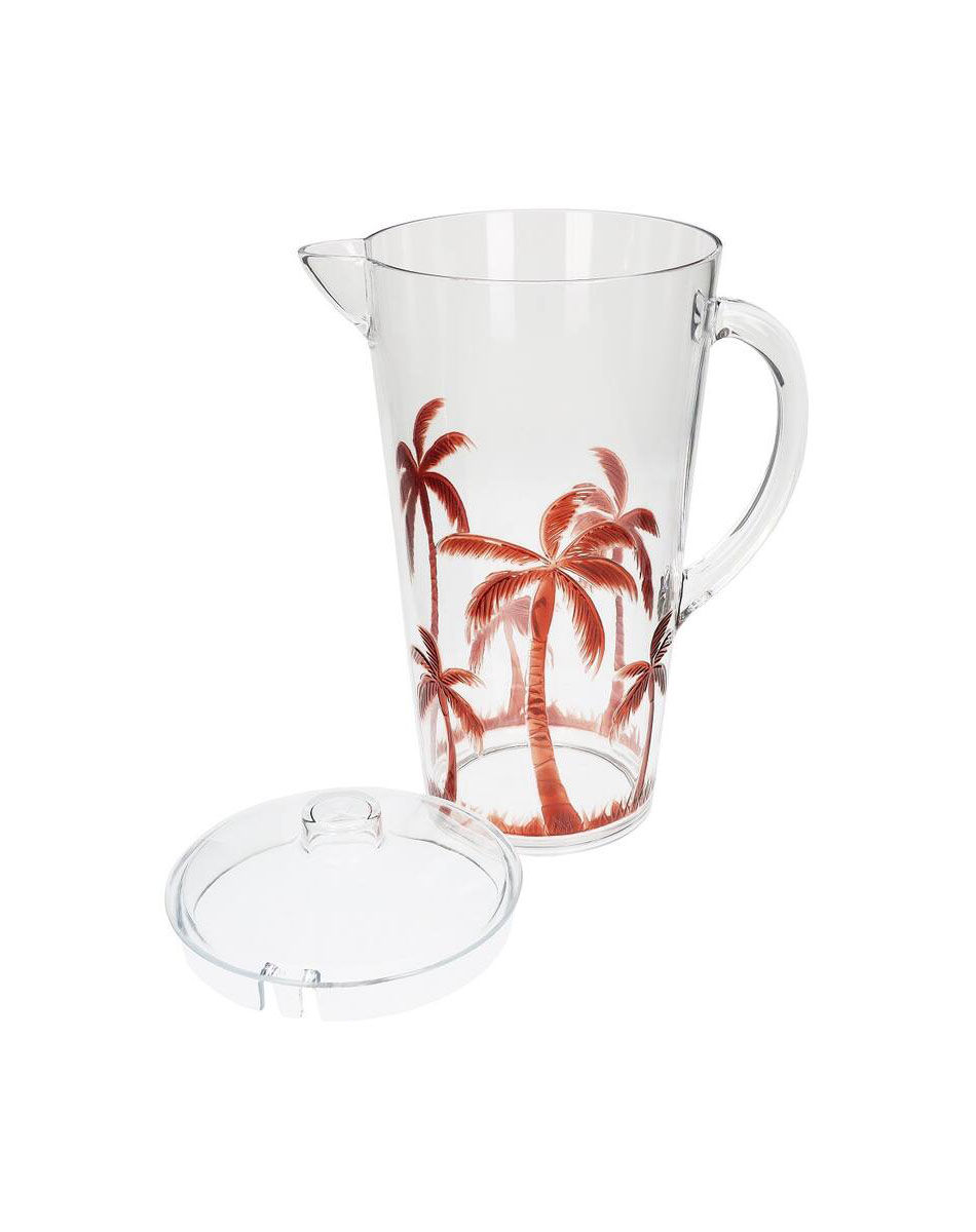 Brown Palm Tree Pitcher by Kersten