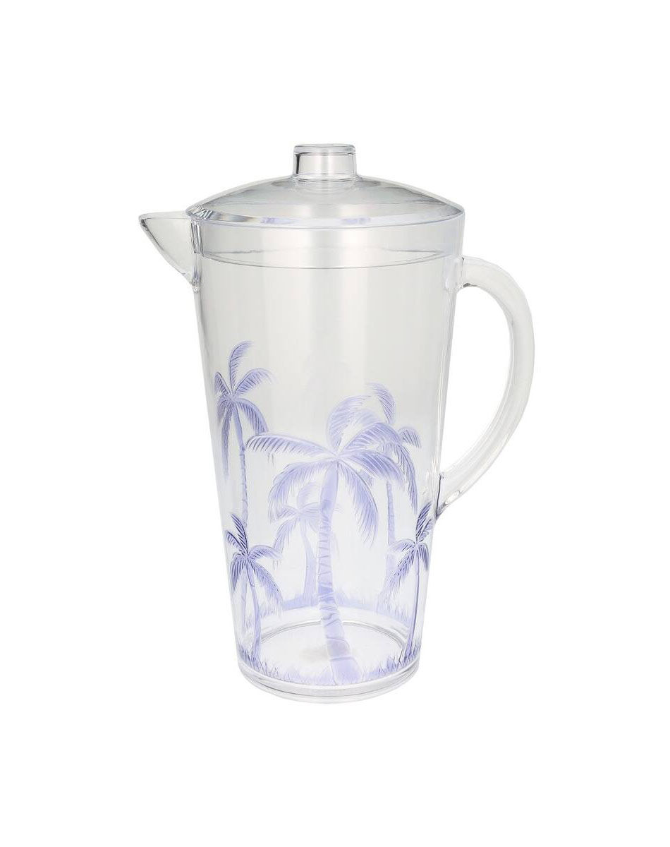 lilac palm tree pitcher by kersten