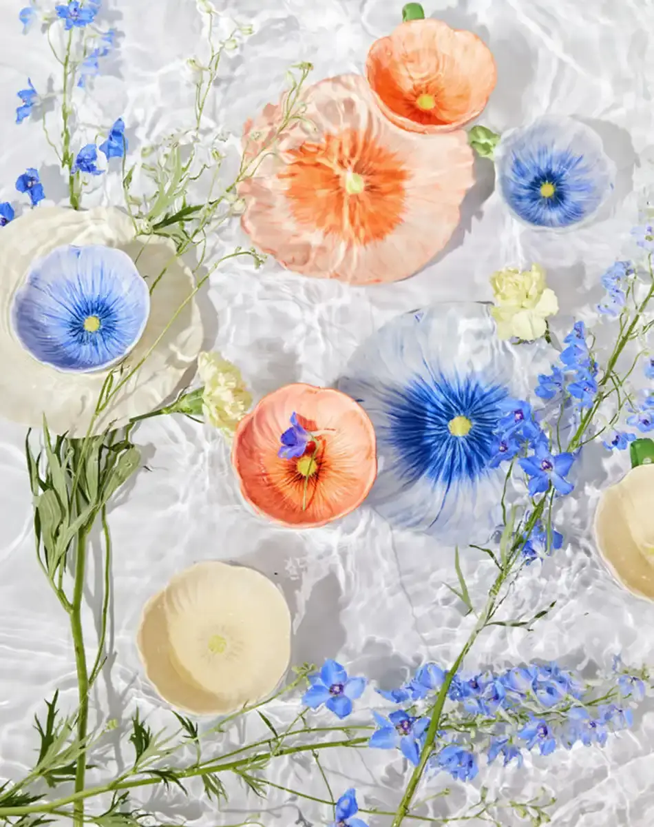 Thumbnail: bowl poppy beige by byon