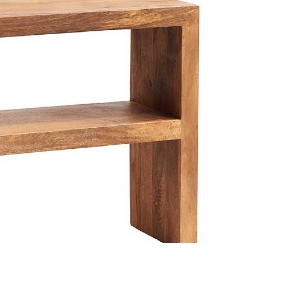 Thumbnail: Toko Light Mango Console Table - Sustainable, Modern Warmth