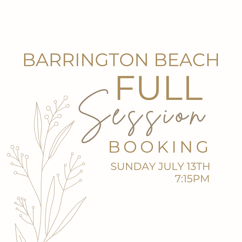 Barrington Beach Full Session - Sunday July 13th