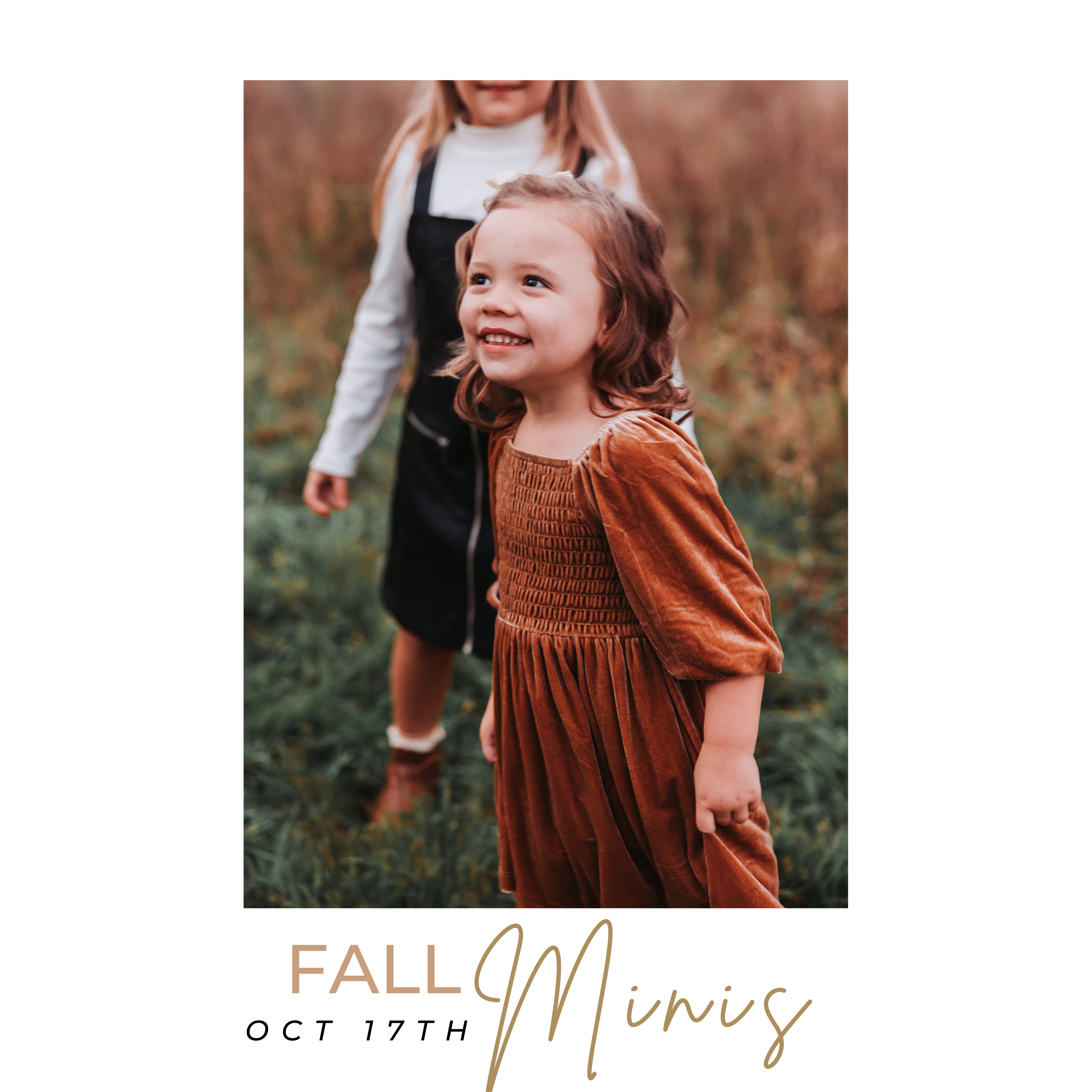Fall Mini Session - Saturday October 17th