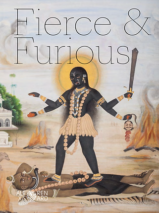 Fierce and furious cover catalogue_alexis_renard_islamic_indian_art.png