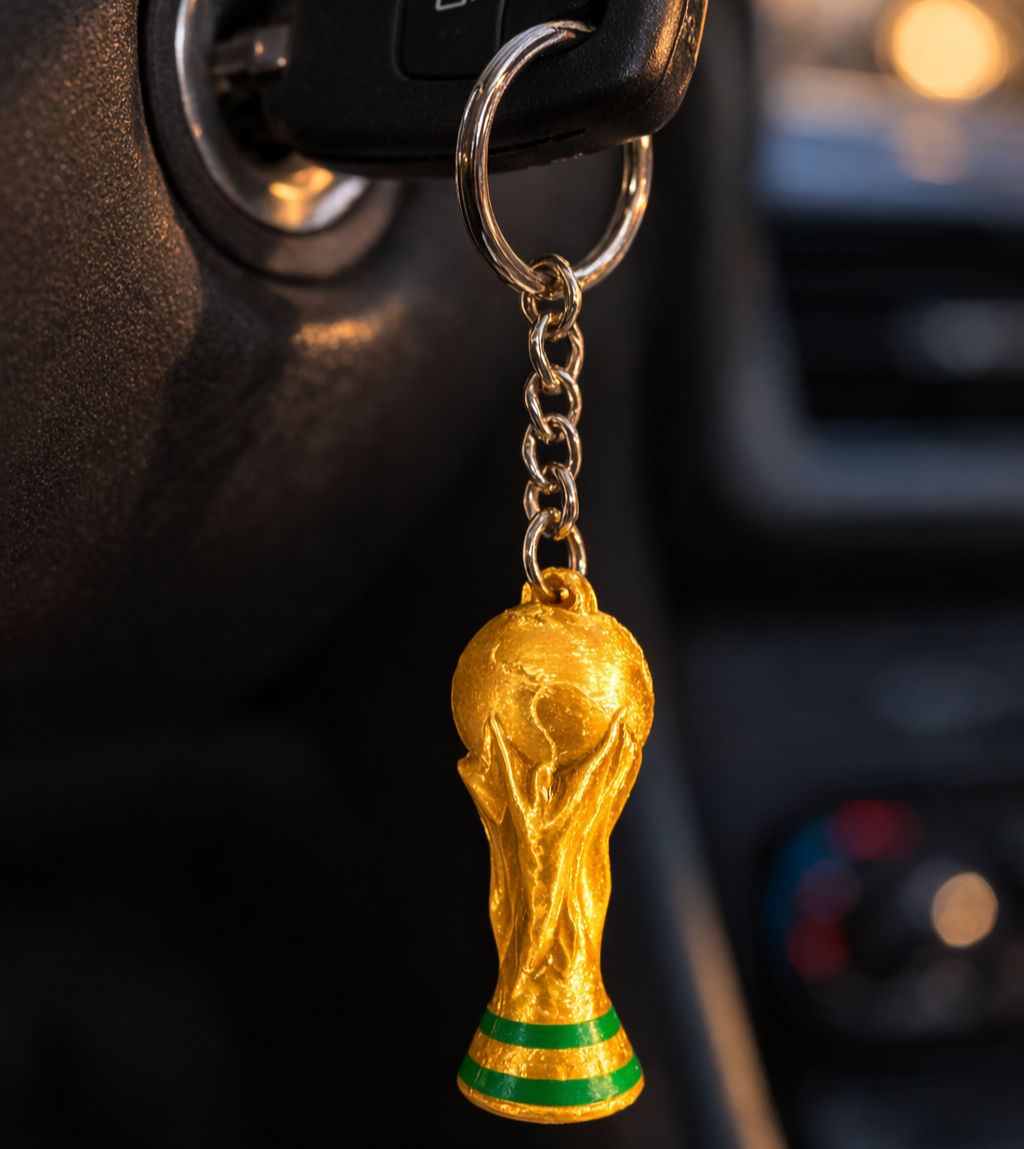 World Cup Trophy Key Chain