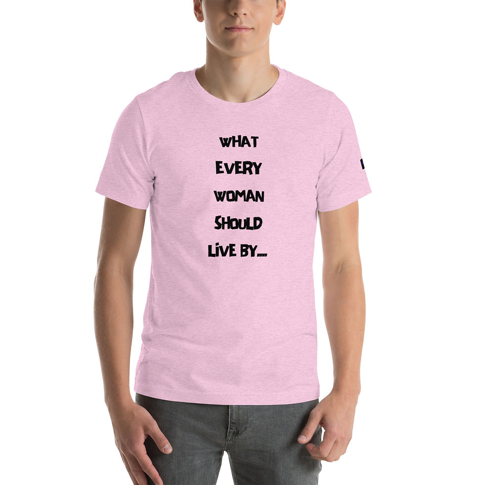 Thumbnail: The Woman's Commandments! - Unisex t-shirt 