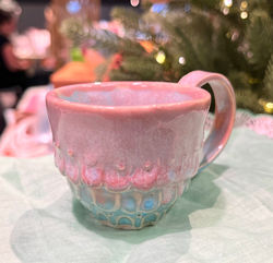 Tiny Dragon Scale Espresso Cup Glazed V2 2