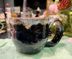 Black Sparkly Mug Glazed V2 1