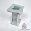 Thumbnail: 2035 Sparkly Modern Mosaic Crystal Podium Pedestal Side /End Table 