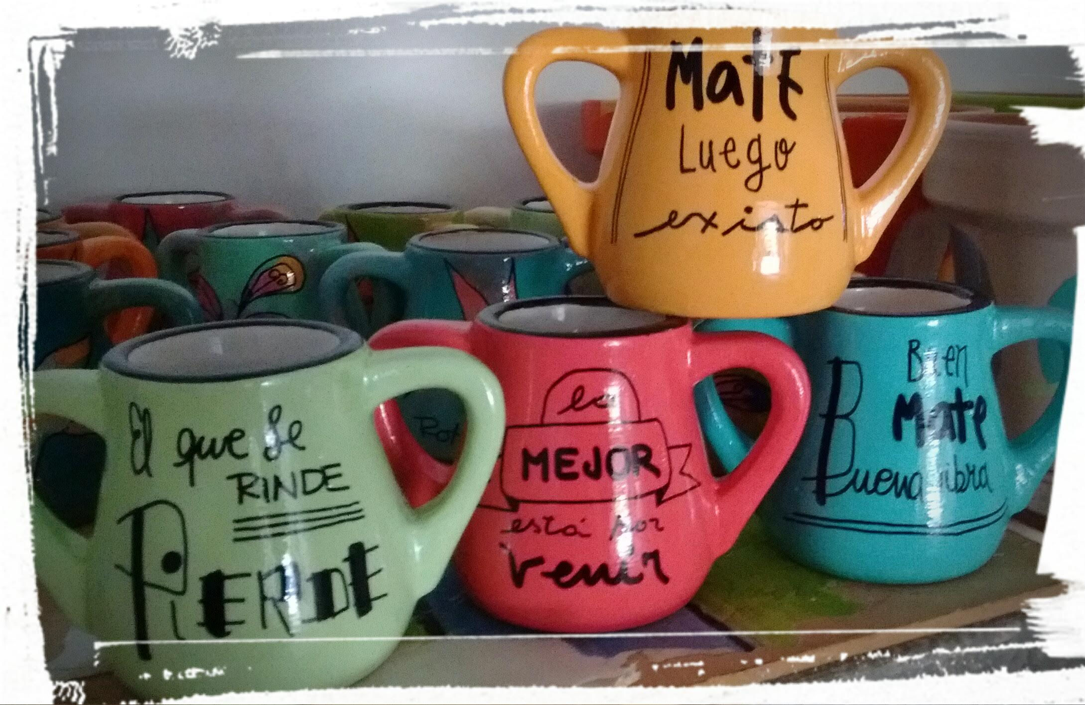 MATES CERAMICOS FRASES