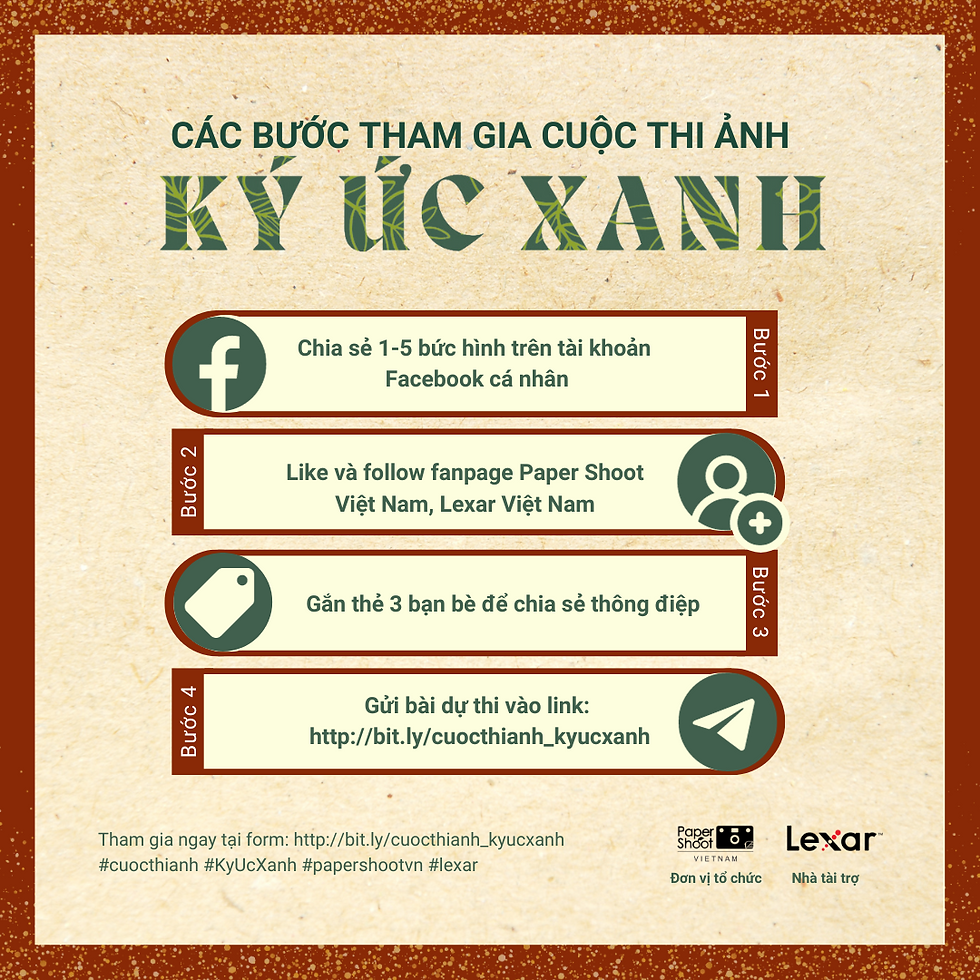 cuộc thi ảnh, photo contest, cuộc thi ảnh Ký Ức Xanh, Paper Shoot , cuộc thi ý nghĩa, thông tin cuộc thi ảnh