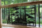 Rustic Barn and Horses Panel