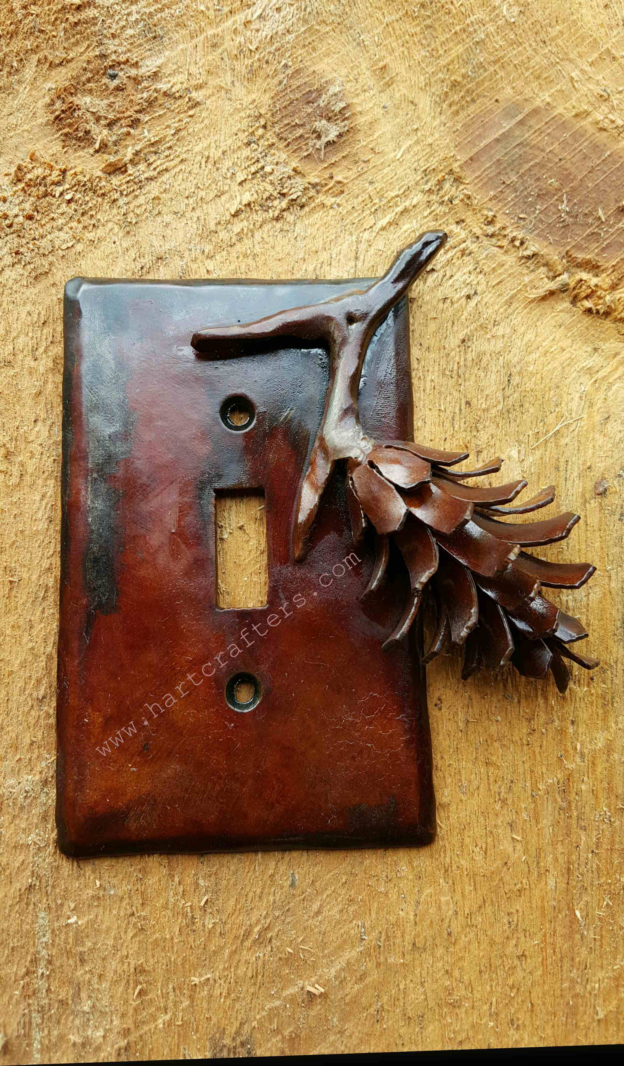 HartCrafters Custom Metal Art Home Decor Switch Plates