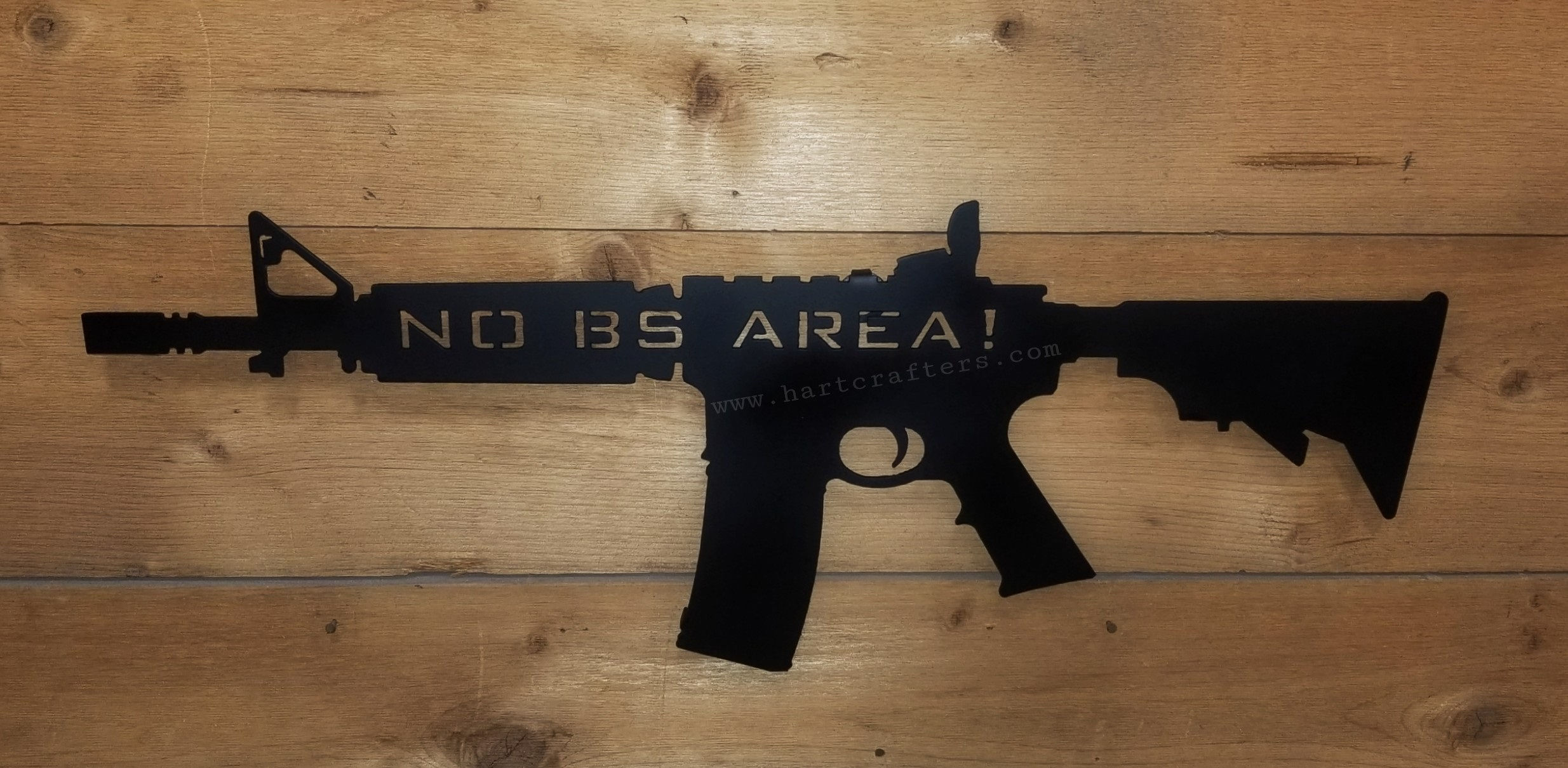 AR-15 Man Cave sign