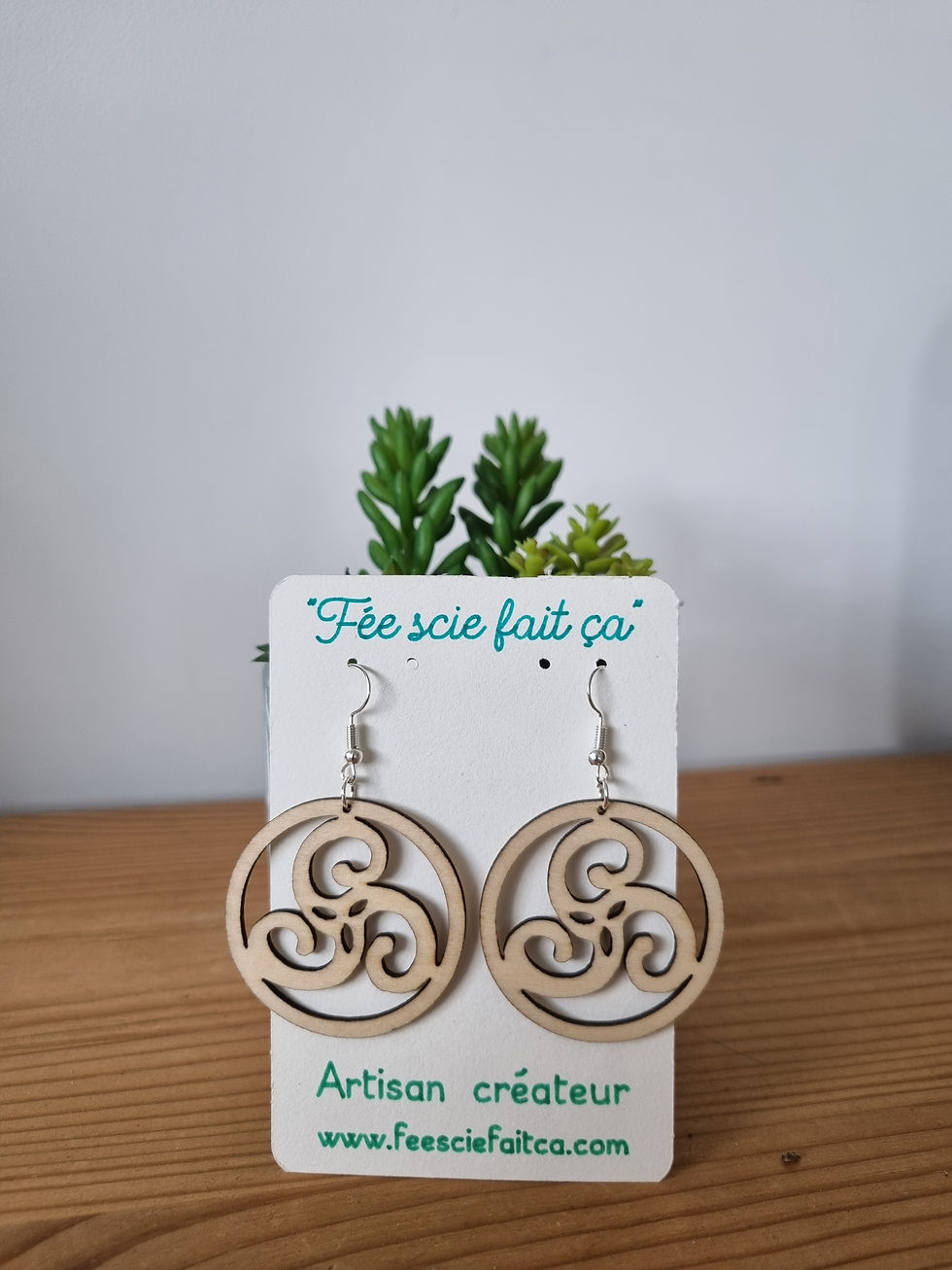 Miniature : Boucles d'oreilles "Gaëla"9