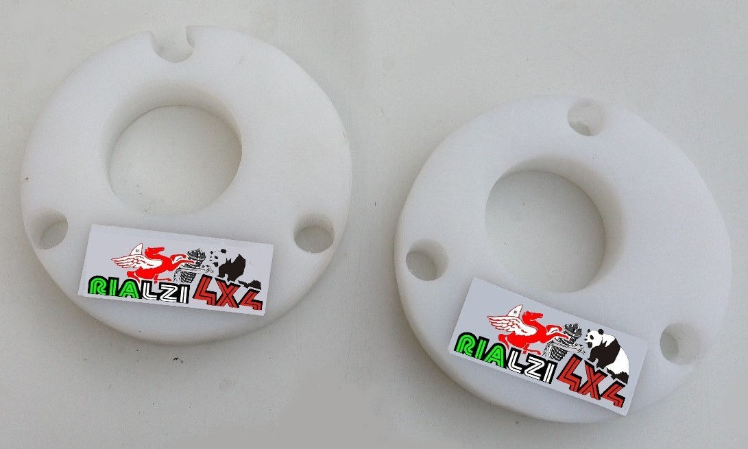 Kit épaisseurs avant Lancia Y10 4x4, hauteur 2 cm