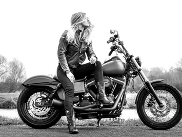 The Girl on a Bike by Victoria Bowers Photography