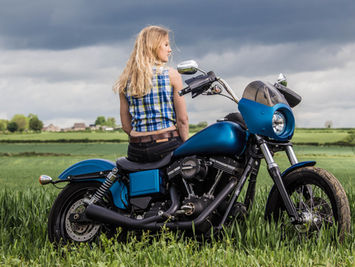 The girl on a bike by Victoria Bowers Photography