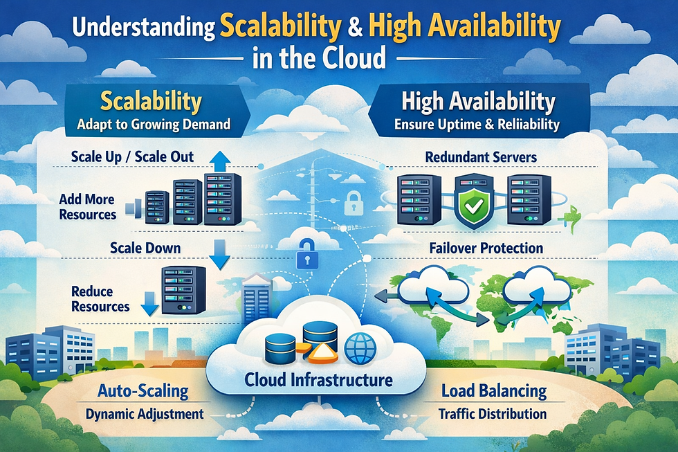 Understanding Scalability and High Availability in the Cloud