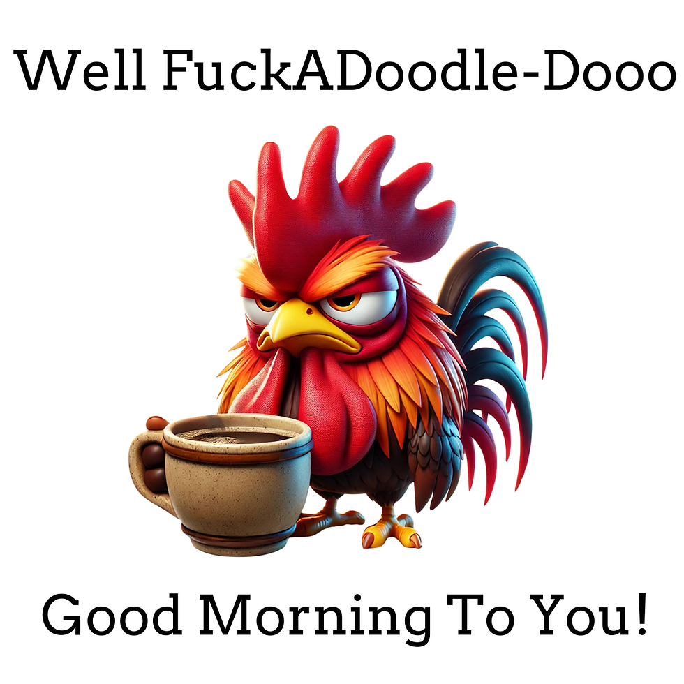 Thumbnail: Grumpy Rooster “Well FuckADoodle-Doo!” 11oz Ceramic Mug