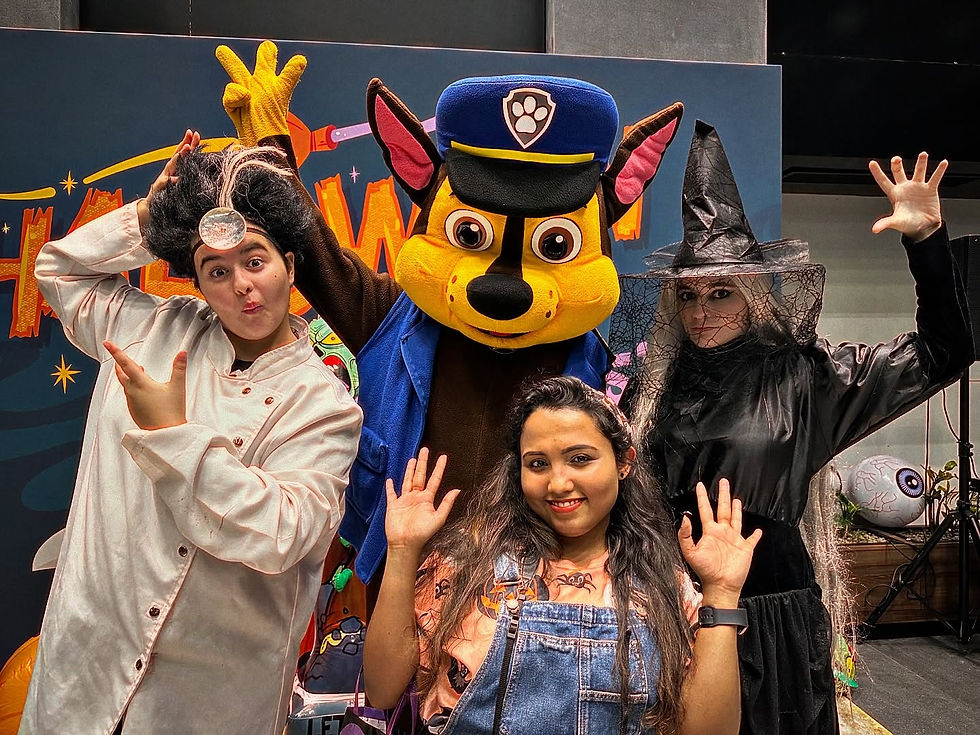 Halloween at Malta Airport 2024